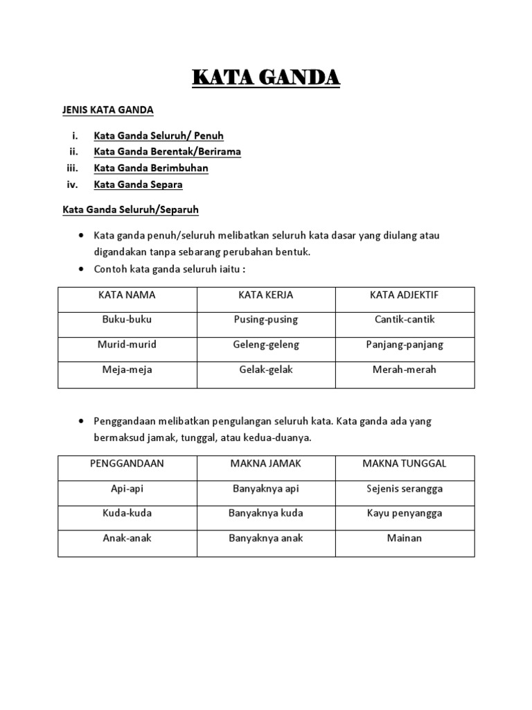 Kata Ganda Pdf
