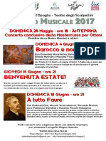 Giugno Musicale 2017 - Locandina