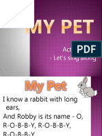 My Pet Action Song