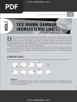 Contoh Soal Test Irama Gambar