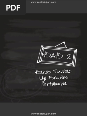 21 Soal Tes Online Pertamina PNG