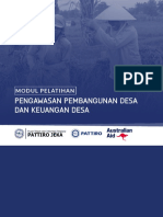 Modul Pelatihan Pengawasan Pembangunan Desa Dan Keuangan Desa1 PDF