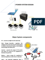 Solar System Design 2013