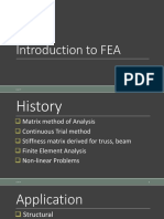 Introduction To FEA
