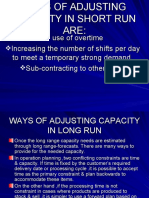 Way of Adjusting Capacity