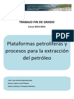 Plataformas Petroliferas y Procesos para La Extraccion Del Petroleo PDF