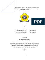 Referat - Penangganan Luka Bakar Dari Aspek Anesthesia Dan Terapi Intesif, FIX 1