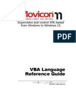 Movicon-Язык VBA англ PDF