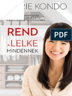 Marie Kondo - Rend A Lelke Mindennek PDF