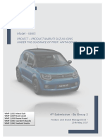 Group 2 PBM Maruti Ignis Fourth Submission