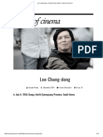 Lee Chang-Dong - Great Director Profile - Senses of Cinema PDF