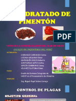 Deshidratado de Pimenton