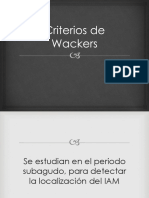 Criterios de Wackers
