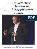 How I Sold $50 Million in Supplements