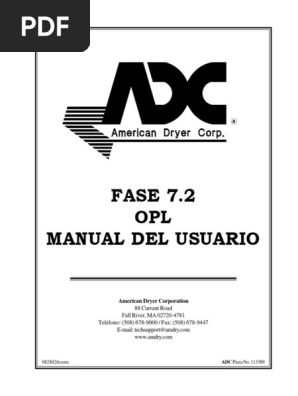 Manual Secadora Adc | PDF | Microprocesador | Celsius