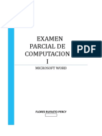 Examen Parcial de Computacion I - Flores Rufasto Percy