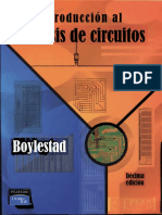 Introduccion Al Analisis de Circuitos Robert L Boylestad