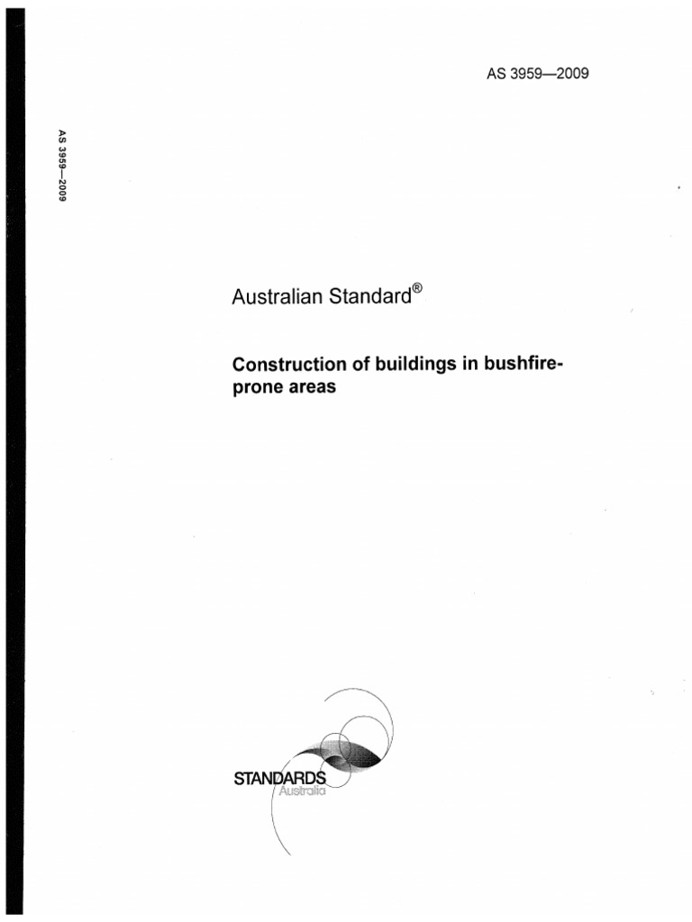 As 3959 2009 | PDF