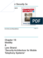 Computer Security 3e Chapter 19: Mobility & Security Architecture