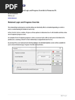 Retained Logic and Progress Override in Primavera P6 PDF