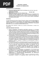 PROCESAL LABORAL- inmediación