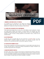 Los 10 Mandamientos Del Noviazgo