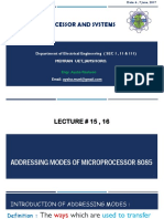 Microprocessor Addressing Modes