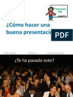 ¿cómo hacer una buena presentación?