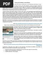 Proposta de Redação - Formas de Combater a Crise Hídrica