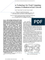 TCP Acceleration Technology For Cloud Computing: Algorithm, Performance Evaluation in Real Network