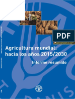 Agricultura Mundial Informe Resumido PDF