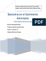 Economia en El Continente Americano PDF
