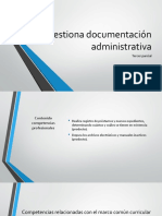 Gestiona documentación administrativa