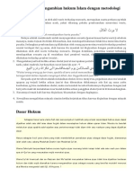 Contoh Kasus Pengambian Hukum Islam Dengan Metodologi Qiyas