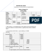 Desarrollo Del Ejerc. Metodo Del Costo