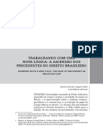 A ascensão dos precedentes no Direito brasileiro