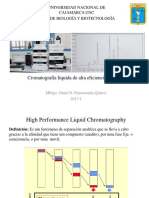 Cromatografía Líquida de Alta Eficiencia (HPLC) PDF