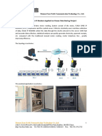 Four-Faith IP Modem Applied On Power Monitoring Project