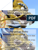 Modul I Ruang Lingkup Manajemen Risiko