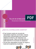 Taller de Estimulación Cognitiva PDF