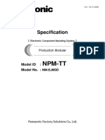 Panasonic Mounter NPM-TT - e - Spec