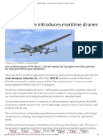 Globes English - Israel Air Force Introduces Maritime Drones
