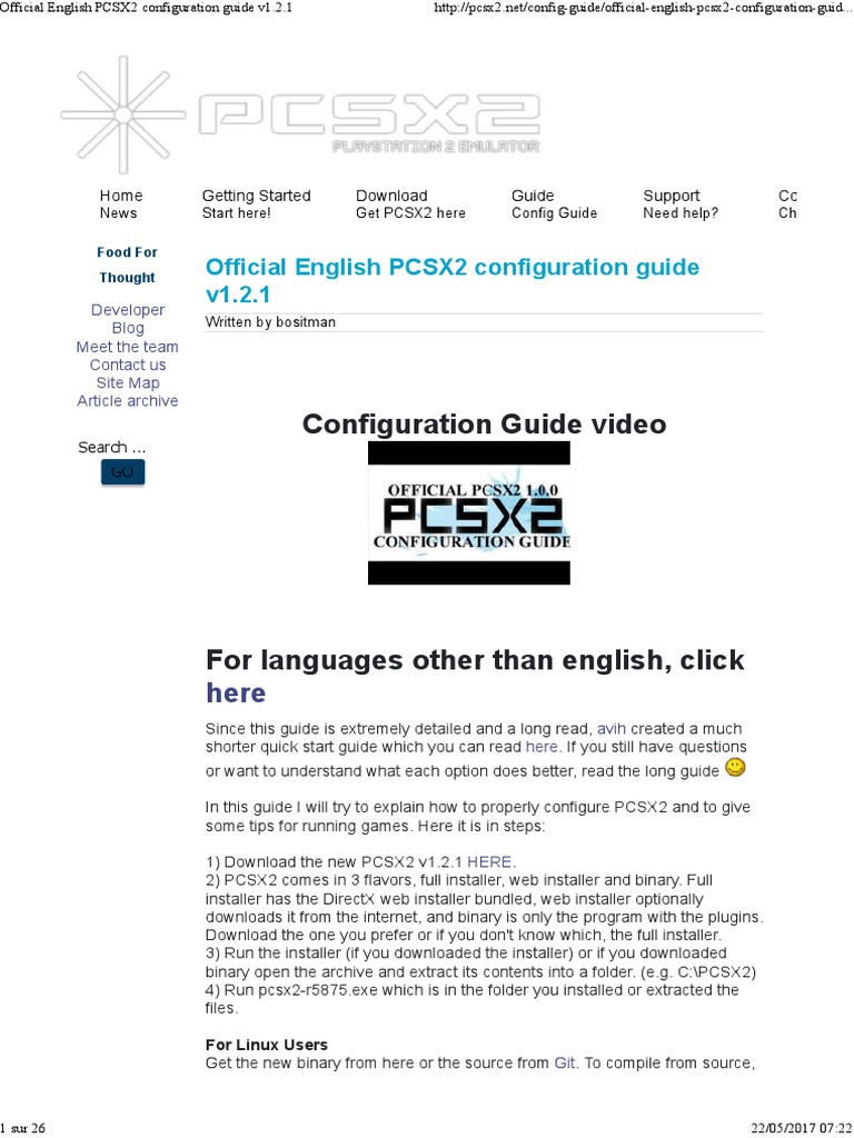 [Guide] : Configuring Pcsx2 1.5.0 With Brief Explanation. – NMSMJK