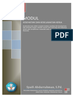 Modul Keselamatan Dan Kesehatan Kerja 131028030350 Phpapp01 PDF