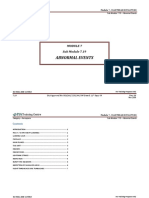 Module 7 (Maintenance Practices) Sub Module 7.19 (Abnormal Events)