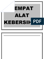 Tempat Alat Kebersihan