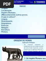 Civilização Romana (Aspectos Culturais)