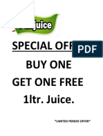 Special Offer Pamplet