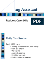 Nursing Assistant - Skills