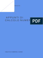 appuntiCalcoloNumericoMazzia2015 PDF